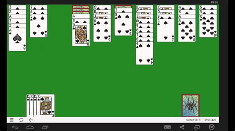 spider solitaire klassiek.